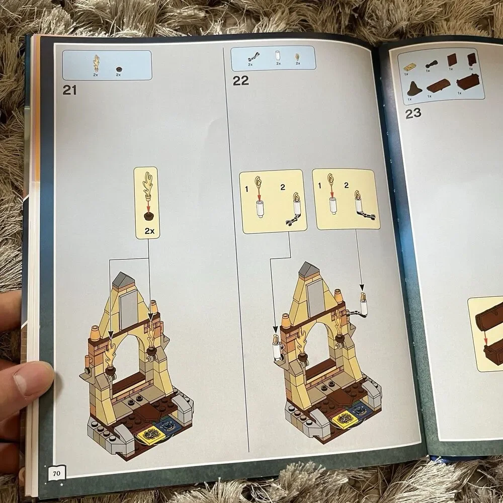 LEGO Harry Potter Build Your Own Adventure Book w/ Minifigure, 101 pcs, 6+